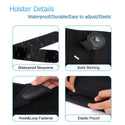 Concealed Airsoft Pistol Gun Holster Universal Right-Hand Handgun Waist Band Tactical Invisible Elastic Pistol Coldre Holder