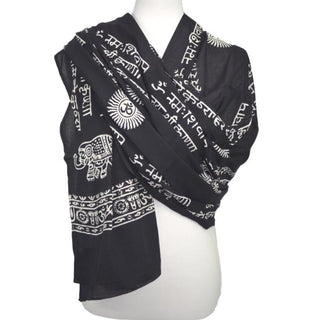 OMSutra Karma Mantra Yoga Prayer Shawl