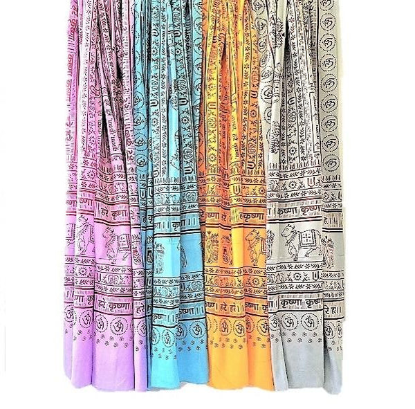 Hare Krishna OM Meditation Yoga Prayer Shawl