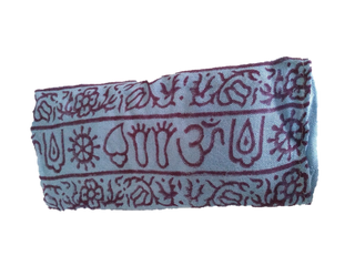 Buy blue-with-om OMSutra Eye Pillow - OM Design