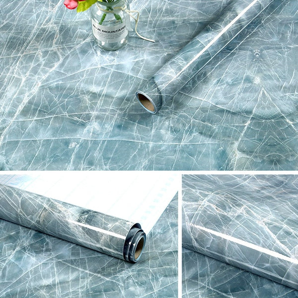 3M/5M/10M Kitchen Marble Contact Paper