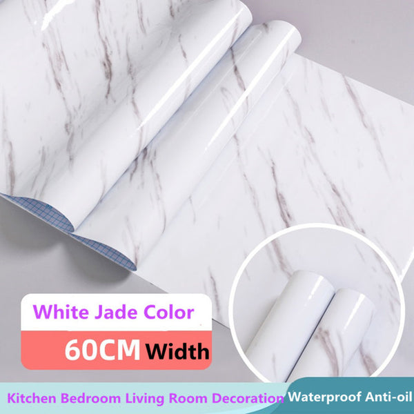 3M/5M/10M Kitchen Marble Contact Paper