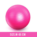 Men Anti Burst Exercise Balls 55cm-75cm Gym Fit Ball Professional Pilates Yoga Fitness Balance Stability Ball Supports 2200lbs