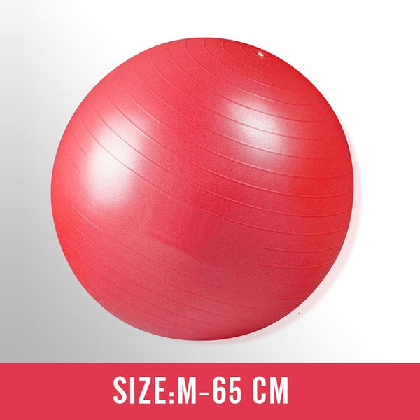 Men Anti Burst Exercise Balls 55cm-75cm Gym Fit Ball Professional Pilates Yoga Fitness Balance Stability Ball Supports 2200lbs