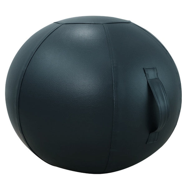 Anti-burst Yoga Ball with Leather Cover Thickened Stability Balance Ball 65CM 75CM