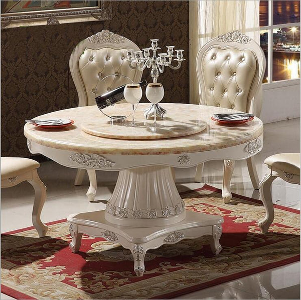 Modern Style Dining Table, 100% Solid Wood